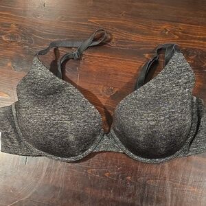 Victoria's Secret 34C Uplift Semi Demi Bra - Gray Heather T-Shirt Bra